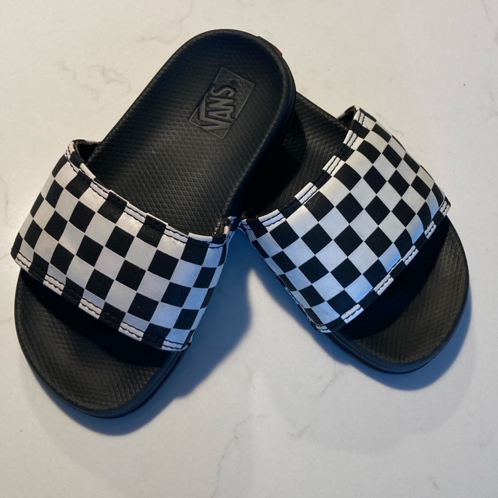 Kids Vans Slides size 11